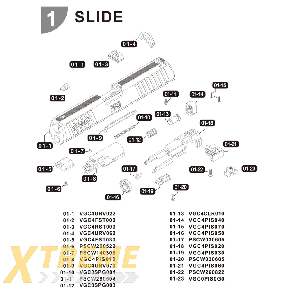 ELITE FORCE REBUILD KIT FOR 2272800