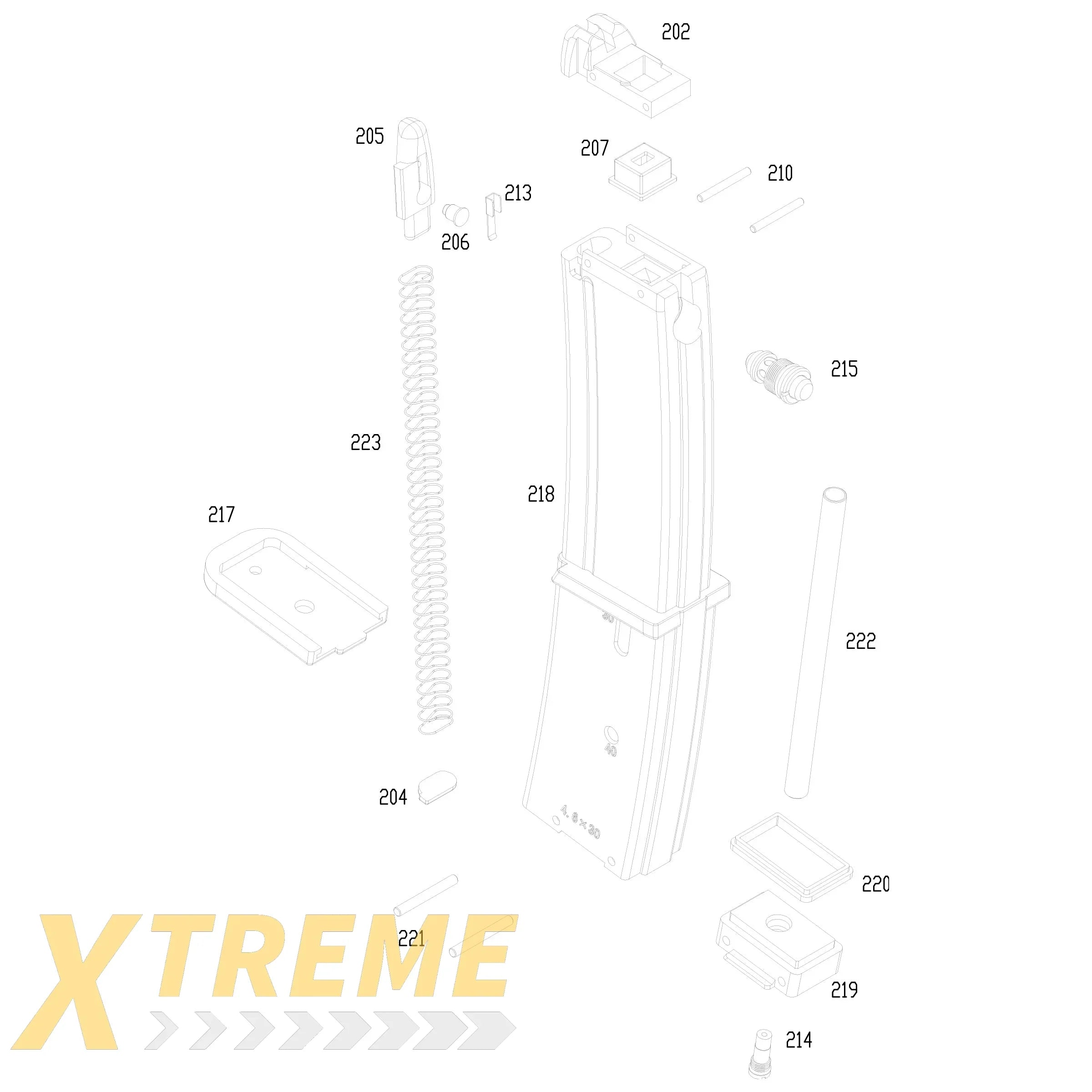 ELITE FORCE REBUILD KIT FOR 2279021