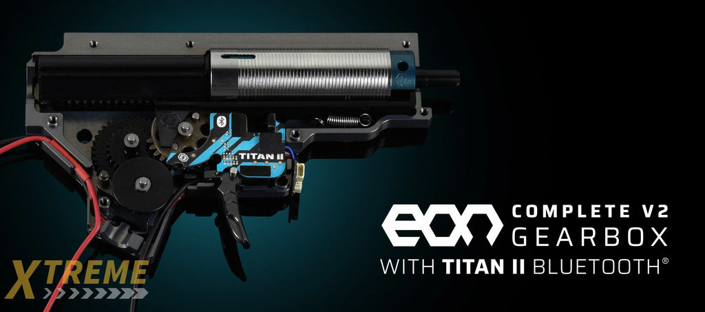 EON Complete V2 Gearbox with TITAN II
Bluetooth® - Full Stroke - 440 FPS / 1.8 J [Rear
Wired]