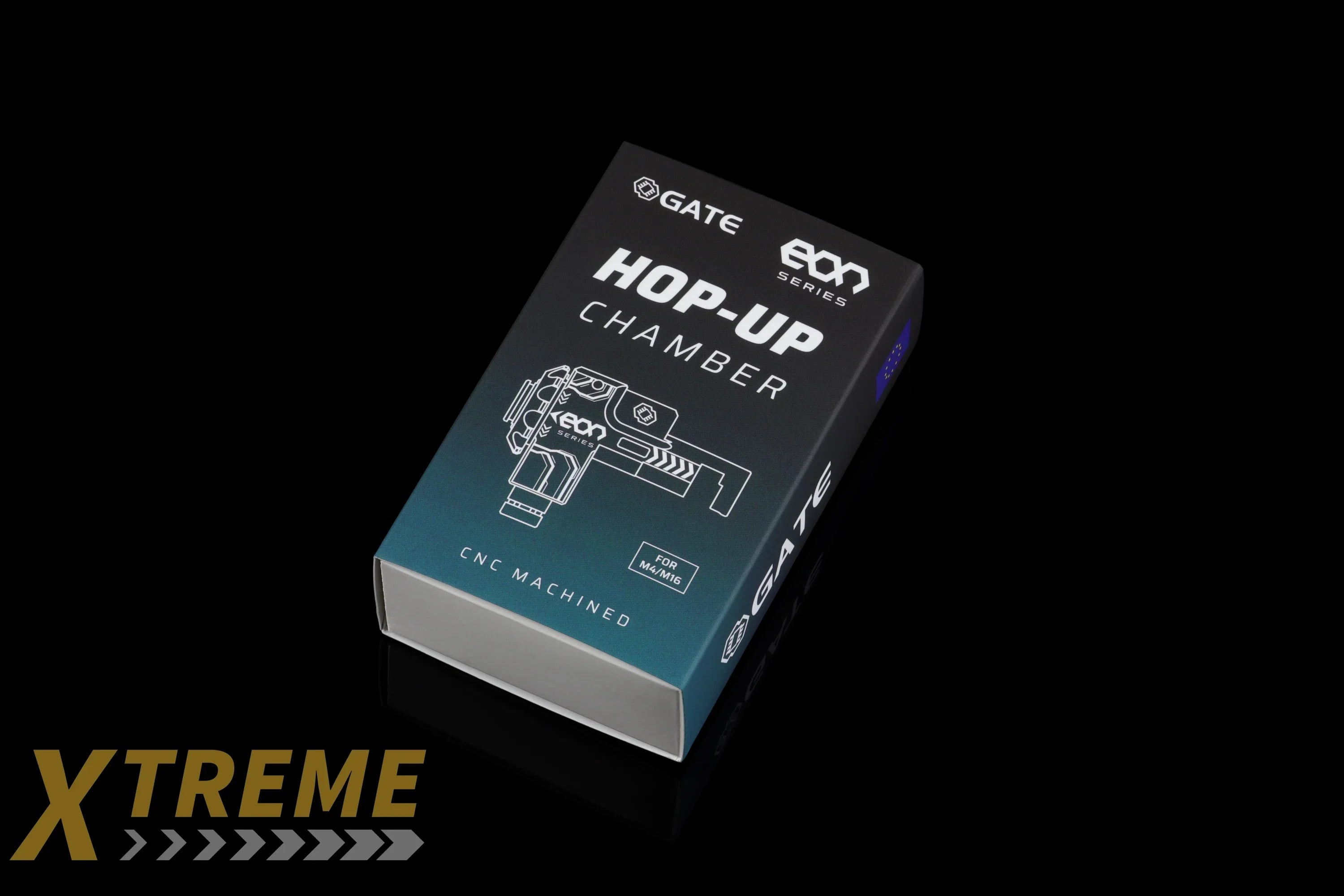 EON Hop-Up Chamber - Titanium housing + Cyan
rotary dial