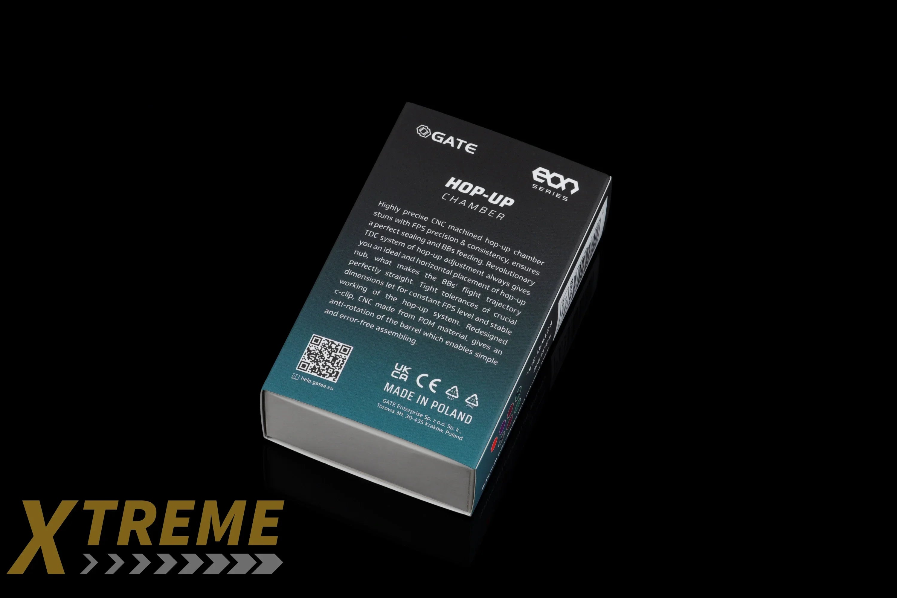 EON Hop-Up Chamber - Titanium housing + Cyan
rotary dial