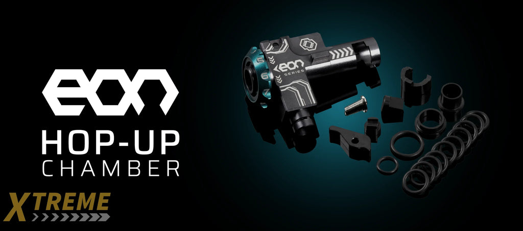 EON Hop-Up Chamber - Titanium housing + Red
rotary dial