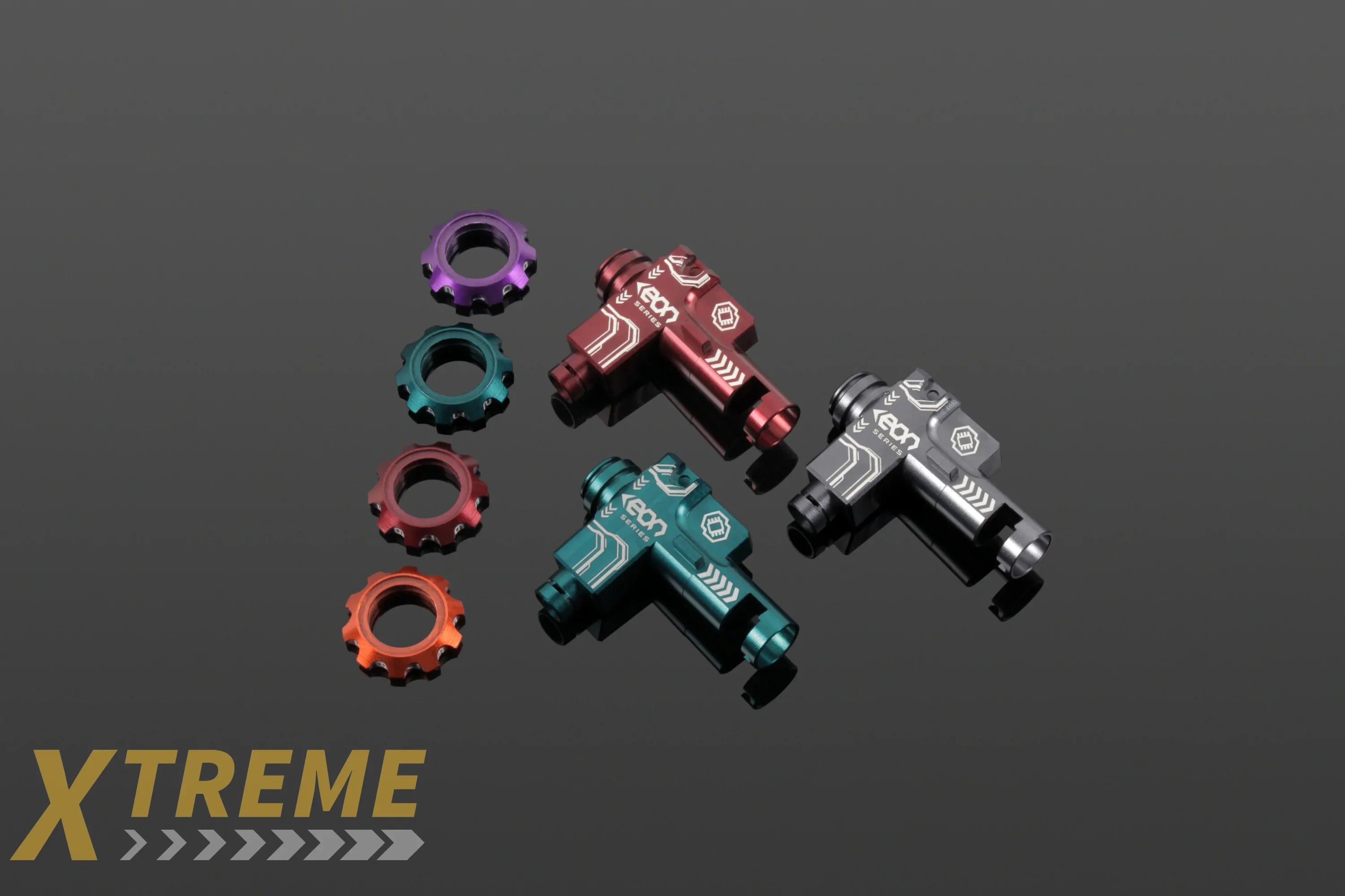 EON Hop-Up Chamber - Titanium housing + Violet
rotary dial