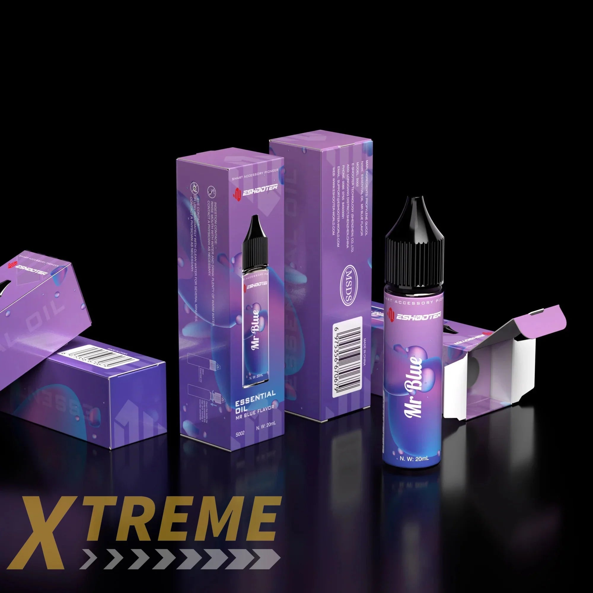 Eshooter Essential Oil for Flare Smoky Tracer Unit-Mr Blue