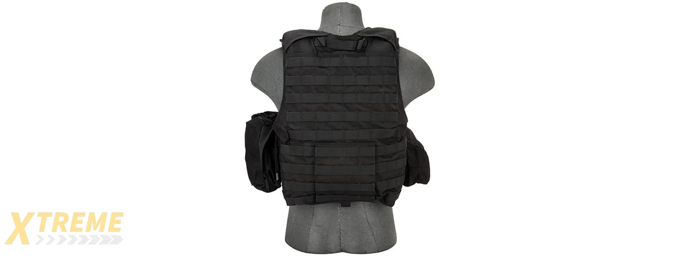 Flyye Industries 1000D Cordura Large Recon Vest w/ 9 Pouches (LRG) BLACK