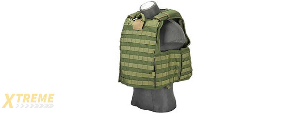 Flyye Industries 1000D Maritime Force Recon Vest (LRG) OD GREEN