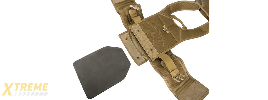 Flyye Industries MOLLE FAPC Tactical Vest w/ MOLLE Cummerbund (COYOTE BROWN)
