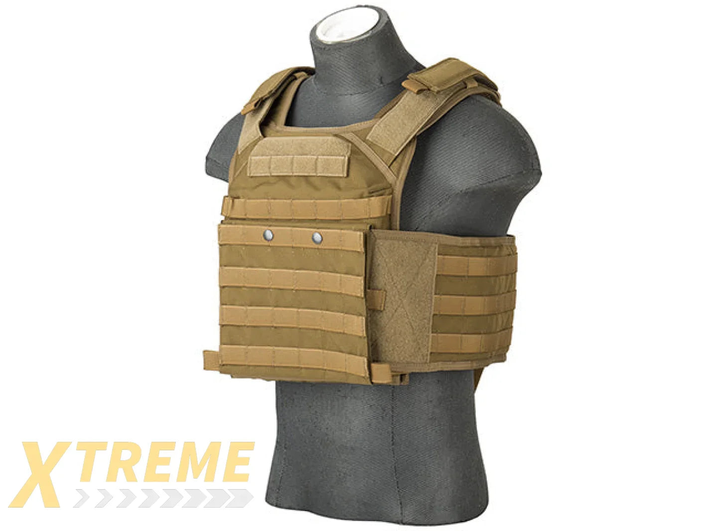 Flyye Industries MOLLE FAPC Tactical Vest w/ MOLLE Cummerbund (COYOTE BROWN)
