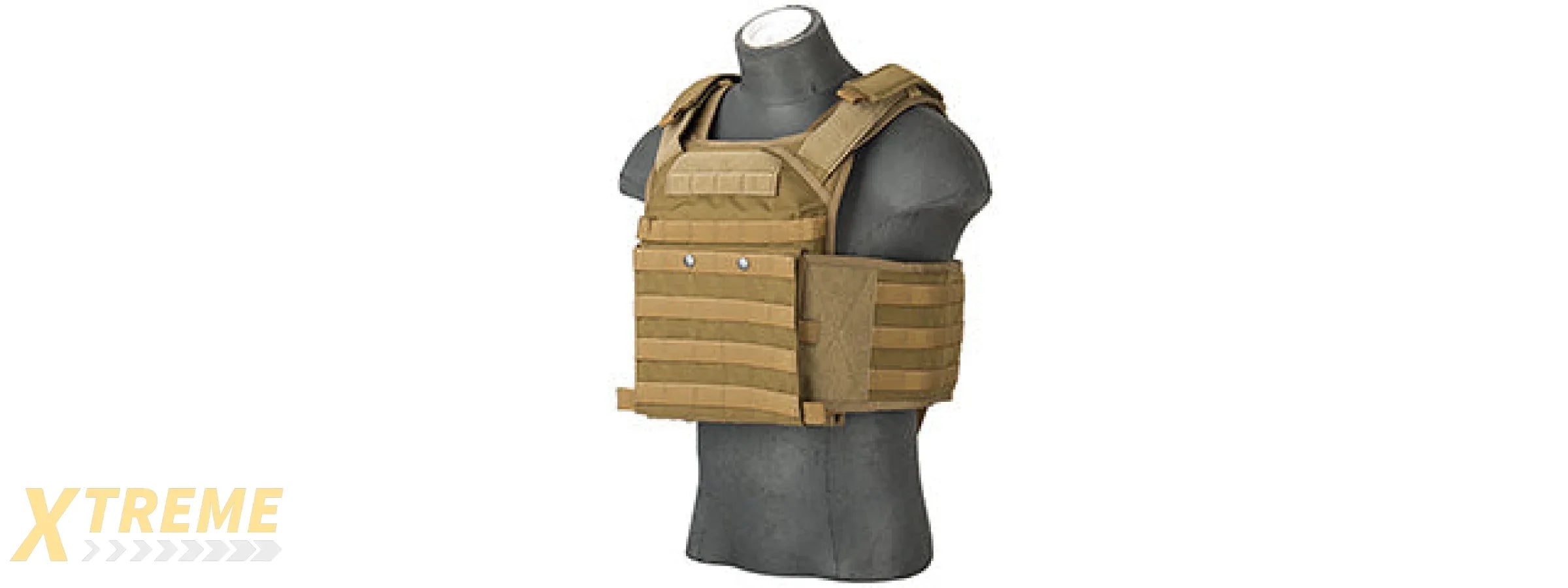 Flyye Industries MOLLE FAPC Tactical Vest w/ MOLLE Cummerbund (COYOTE BROWN)