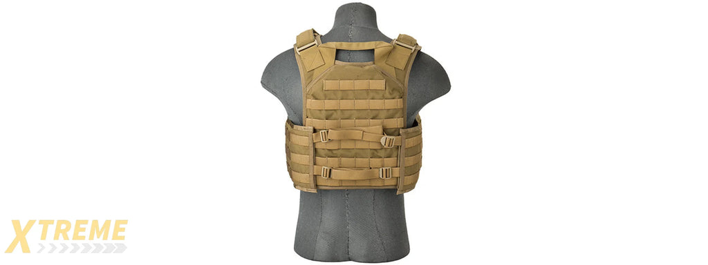 Flyye Industries MOLLE FAPC Tactical Vest w/ MOLLE Cummerbund (COYOTE BROWN)