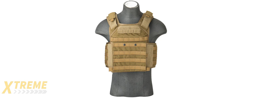 Flyye Industries MOLLE FAPC Tactical Vest w/ MOLLE Cummerbund (COYOTE BROWN)
