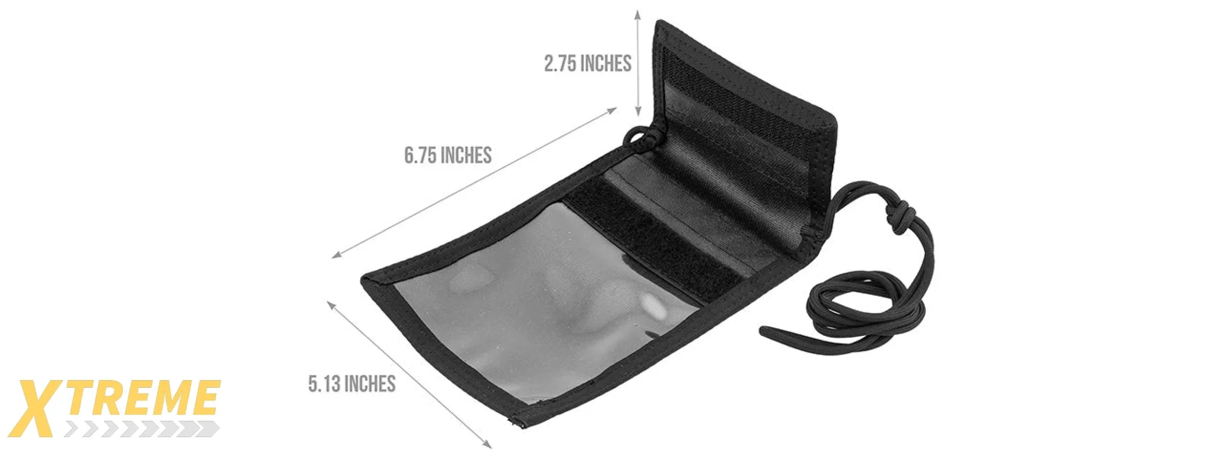 FY-BGA03 NECK IDENTIFICATION STORAGE WALLET - Durable Tactical ID Pouch