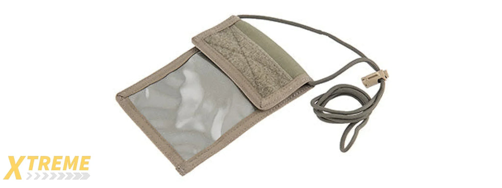 FY-BGA03 NECK IDENTIFICATION STORAGE WALLET - Durable Tactical ID Pouch