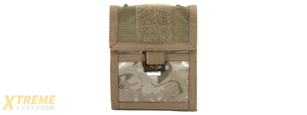 FY-BGA15RG VERSATILE IDENTIFICATION STORAGE WALLET (RANGER GREEN)
