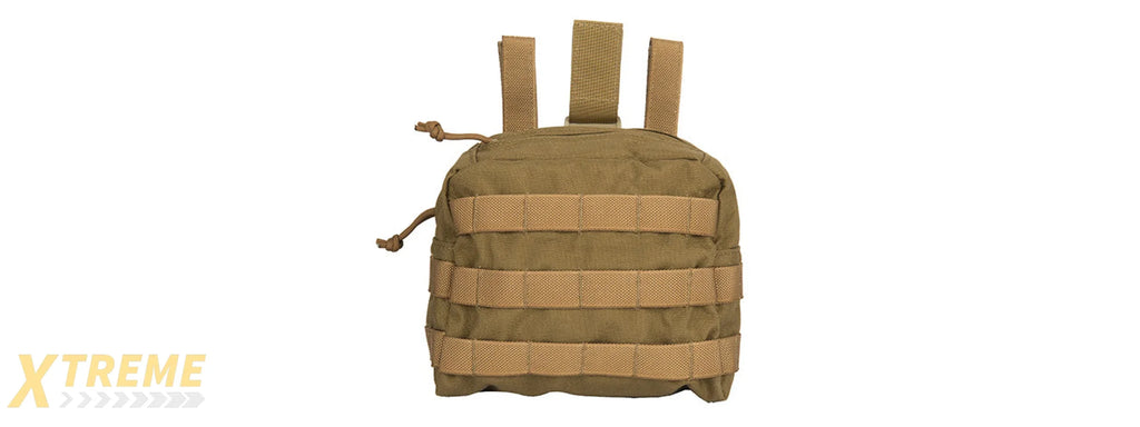 FY-PKE05CB Molle Drop Leg Accessories Pouch (Coyote Brown)