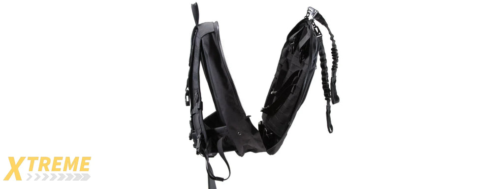 G-Force Dual Purpose Tactical Backpack & Vest — Modular Heavy-Duty Load-Bearing System
