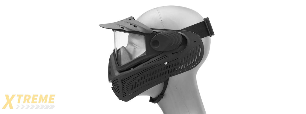 G-Force F2 Single Layer Full Face Mask for Airsoft, Paintball and Tactical Use