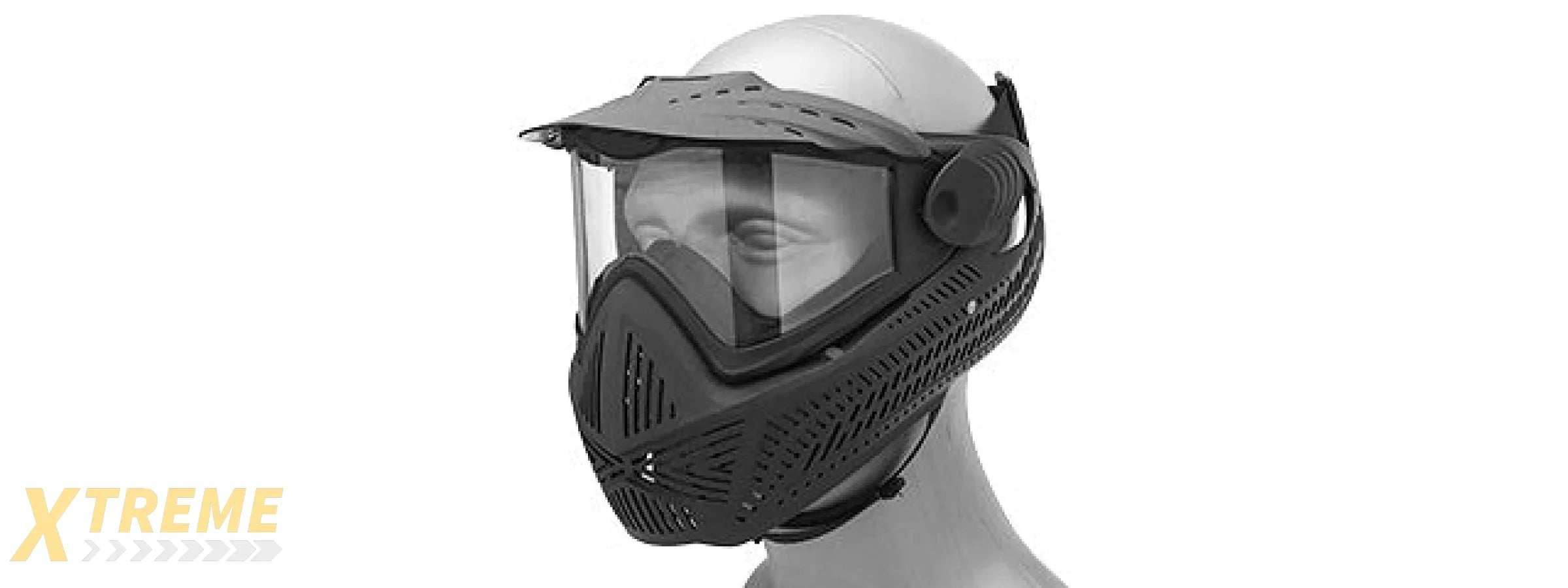 G-Force F2 Single Layer Full Face Mask for Airsoft, Paintball and Tactical Use