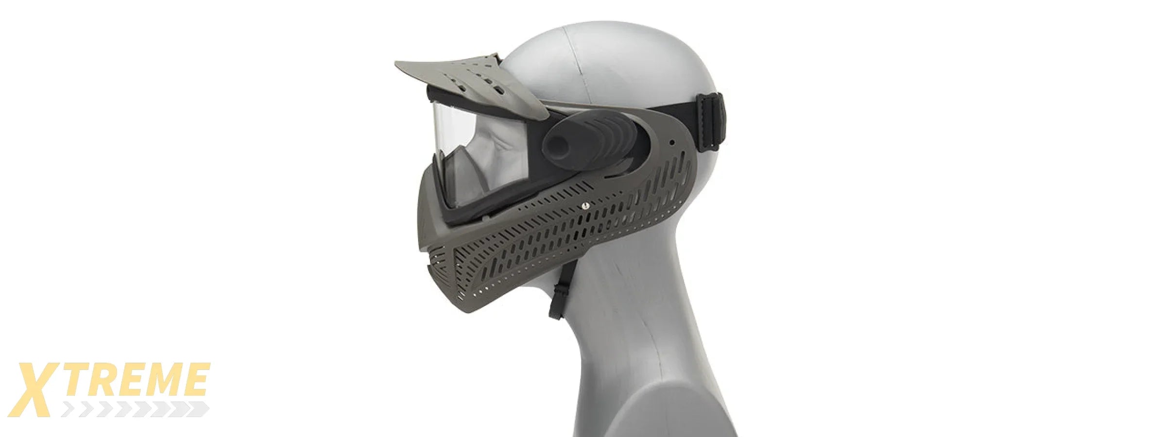 G-Force F2 Single Layer Full Face Mask for Airsoft, Paintball and Tactical Use