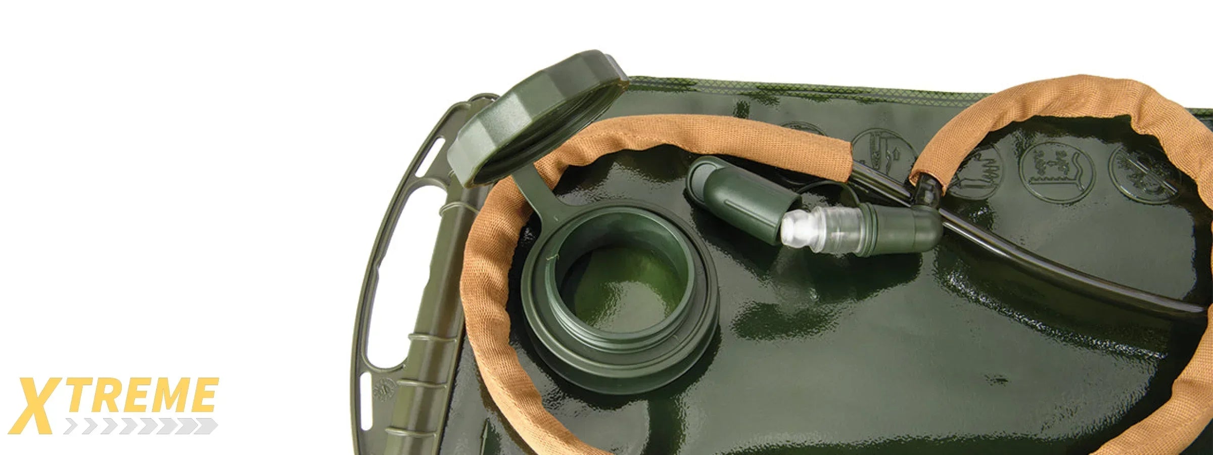 G-Force Hydration Bladder with Molle Sleeve Tactical Portable Water Reservoir Carrier