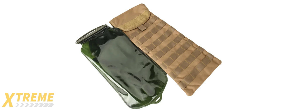 G-Force Hydration Bladder with Molle Sleeve Tactical Portable Water Reservoir Carrier