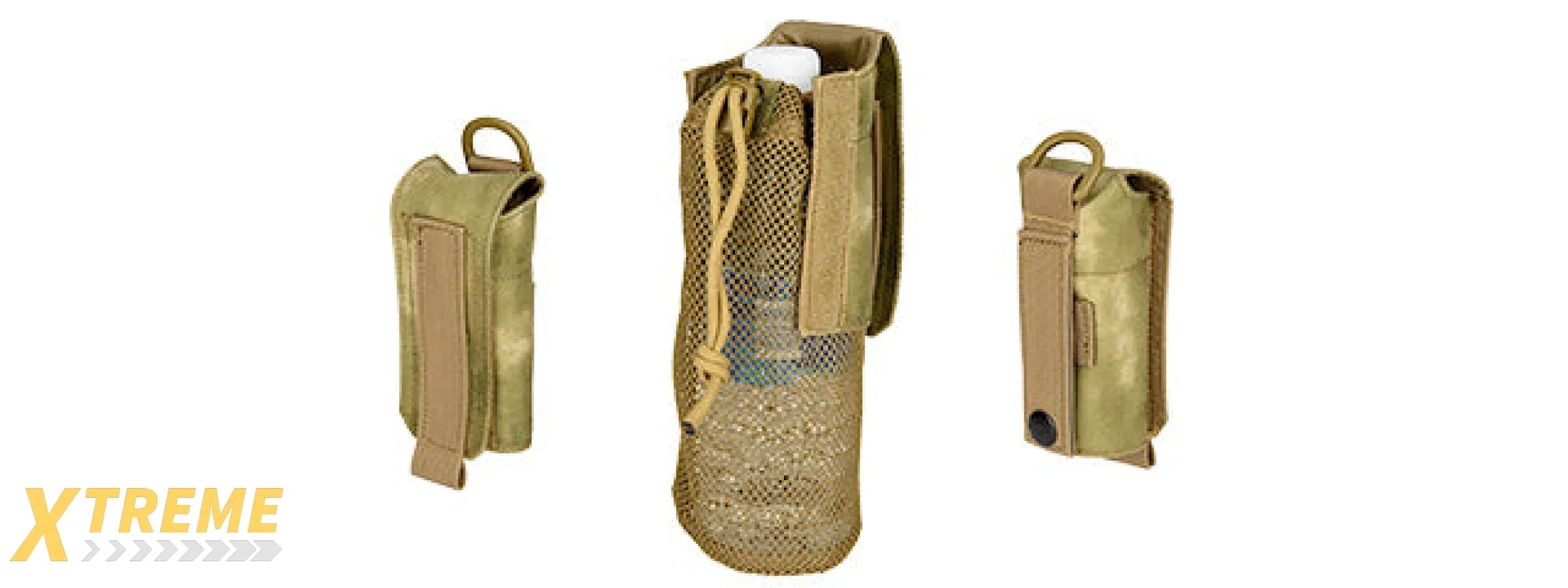 G-FORCE TACTICAL 1000D NYLON FOLDING WATER BOTTLE BAG II - HYDRATION POUCH