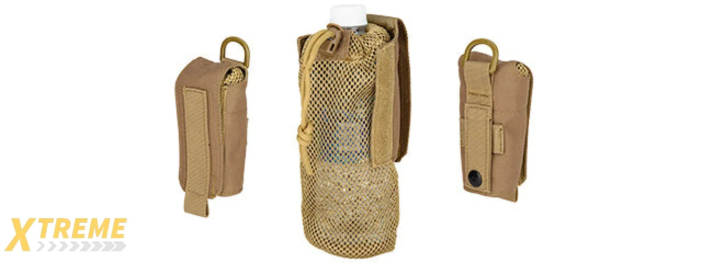 G-FORCE TACTICAL 1000D NYLON FOLDING WATER BOTTLE BAG II - HYDRATION POUCH