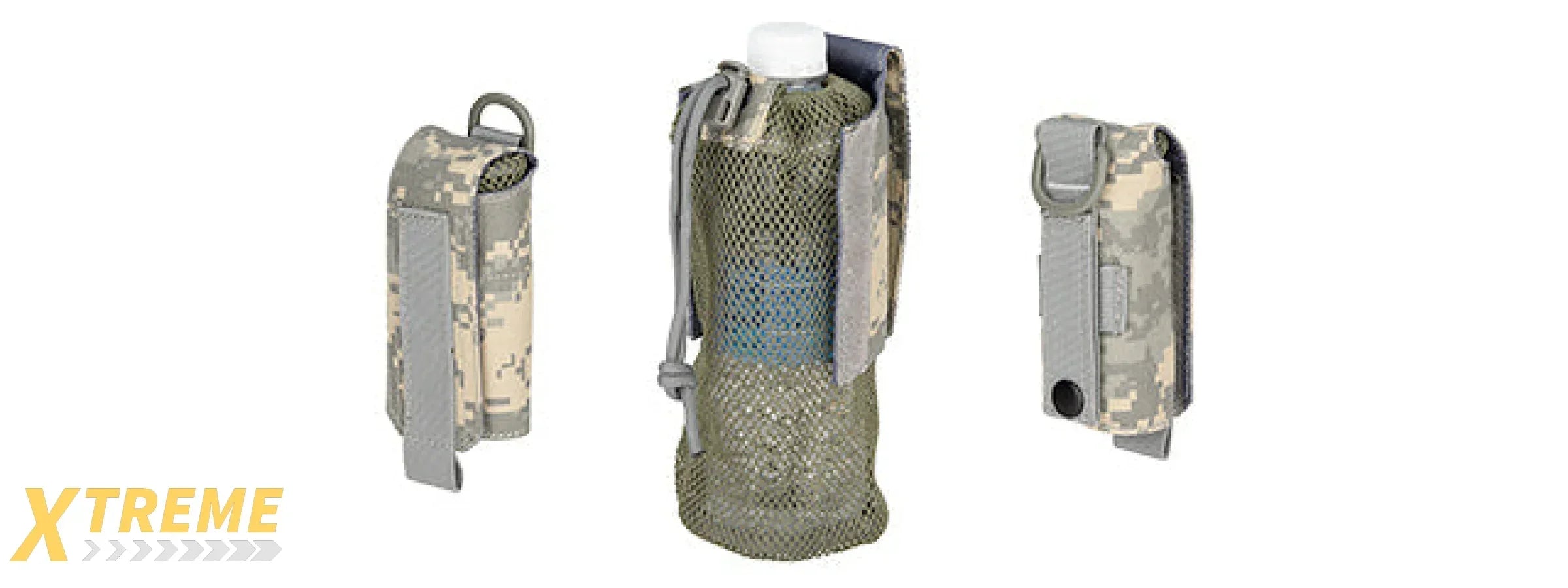G-FORCE TACTICAL 1000D NYLON FOLDING WATER BOTTLE BAG II - HYDRATION POUCH