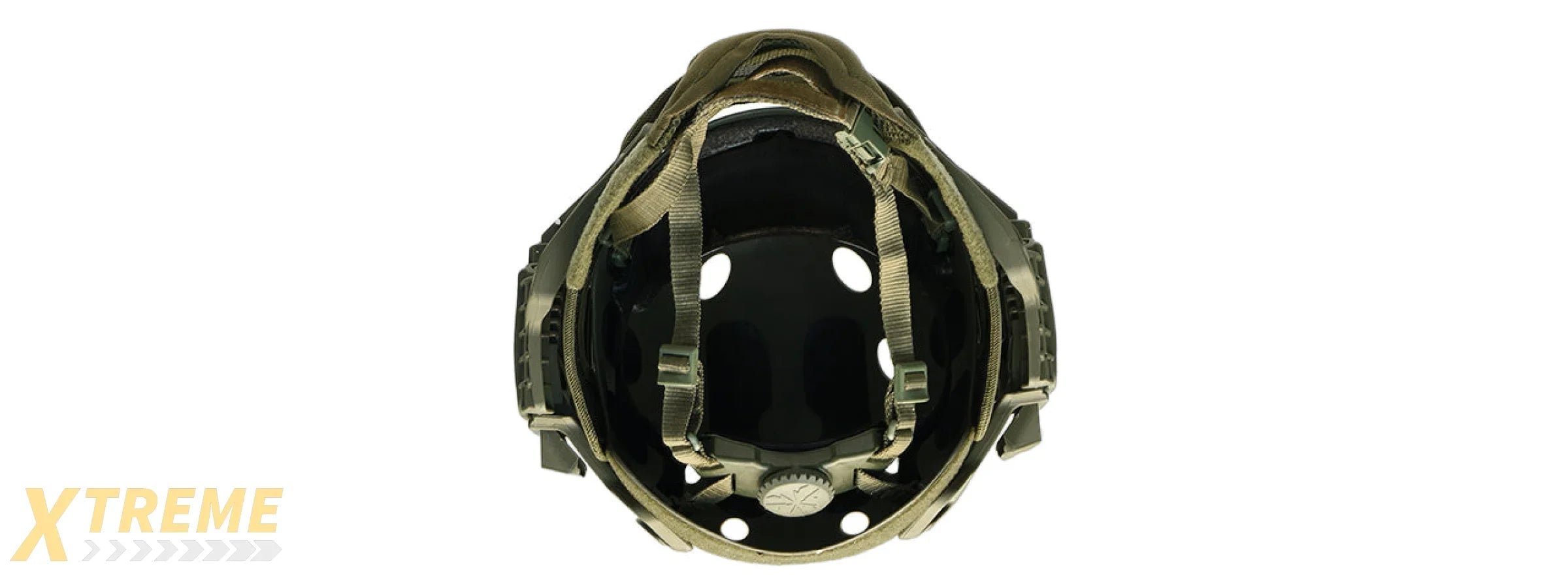 G-FORCE TACTICAL G4 SYSTEM BUMP HELMET MASK W/ GOGGLES (OLIVE DRAB)
