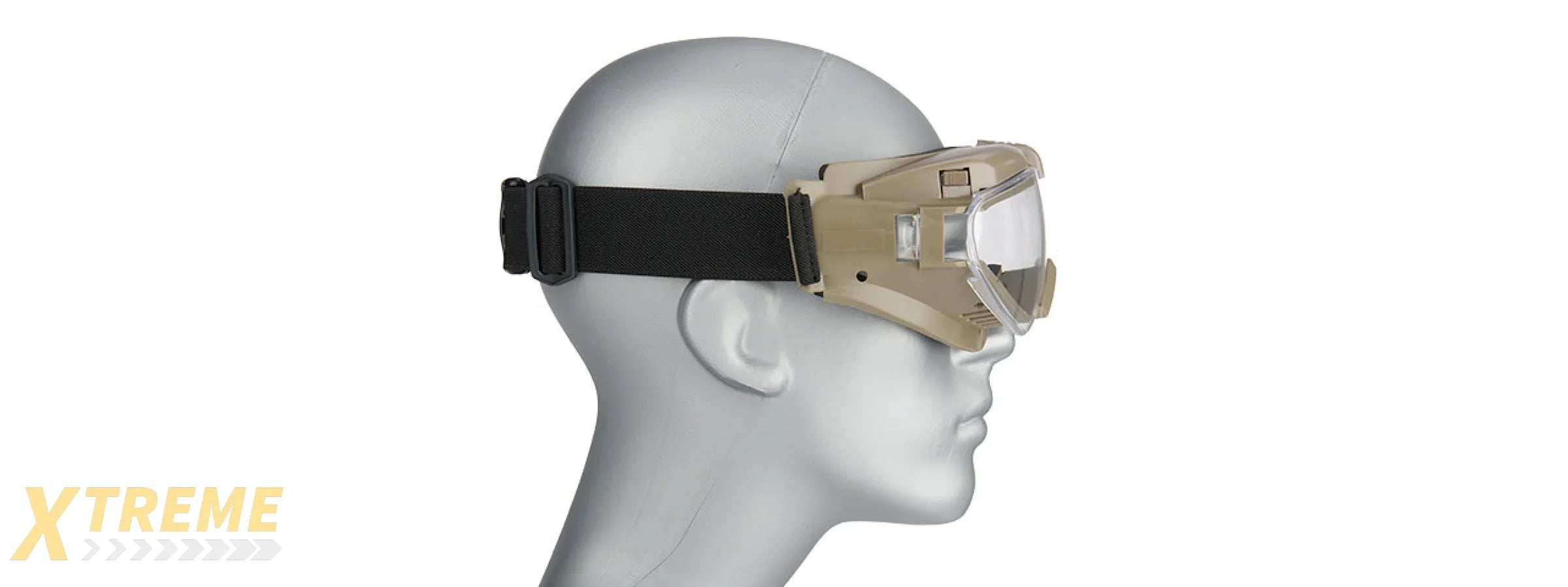 G-FORCE TACTICAL TPU AVIATOR FAN GOGGLES MILITARY GRADE EYE PROTECTION