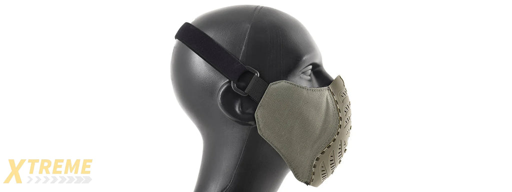 G-Force Ventilated Discreet Half Face Mask - Tactical Low-Profile Protective Covering