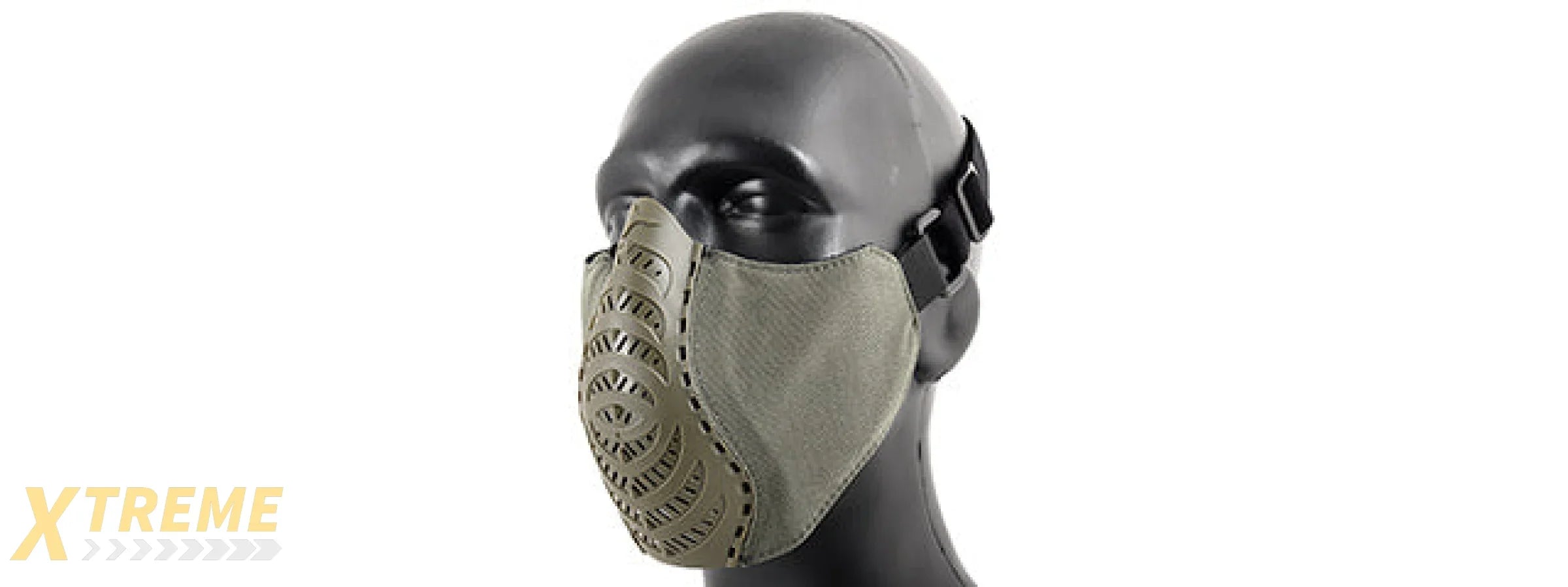 G-Force Ventilated Discreet Half Face Mask - Tactical Low-Profile Protective Covering