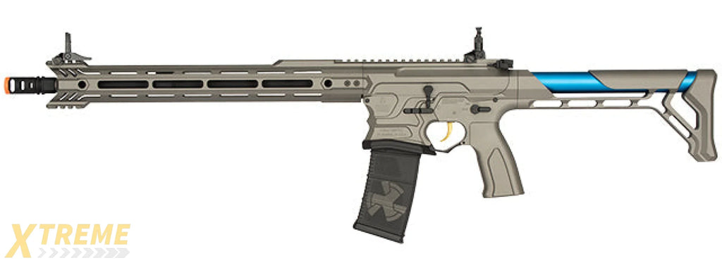G&G Cobalt Kinetics Licensed BAMF Team AR15 Airsoft AEG Rifle (GRAY)