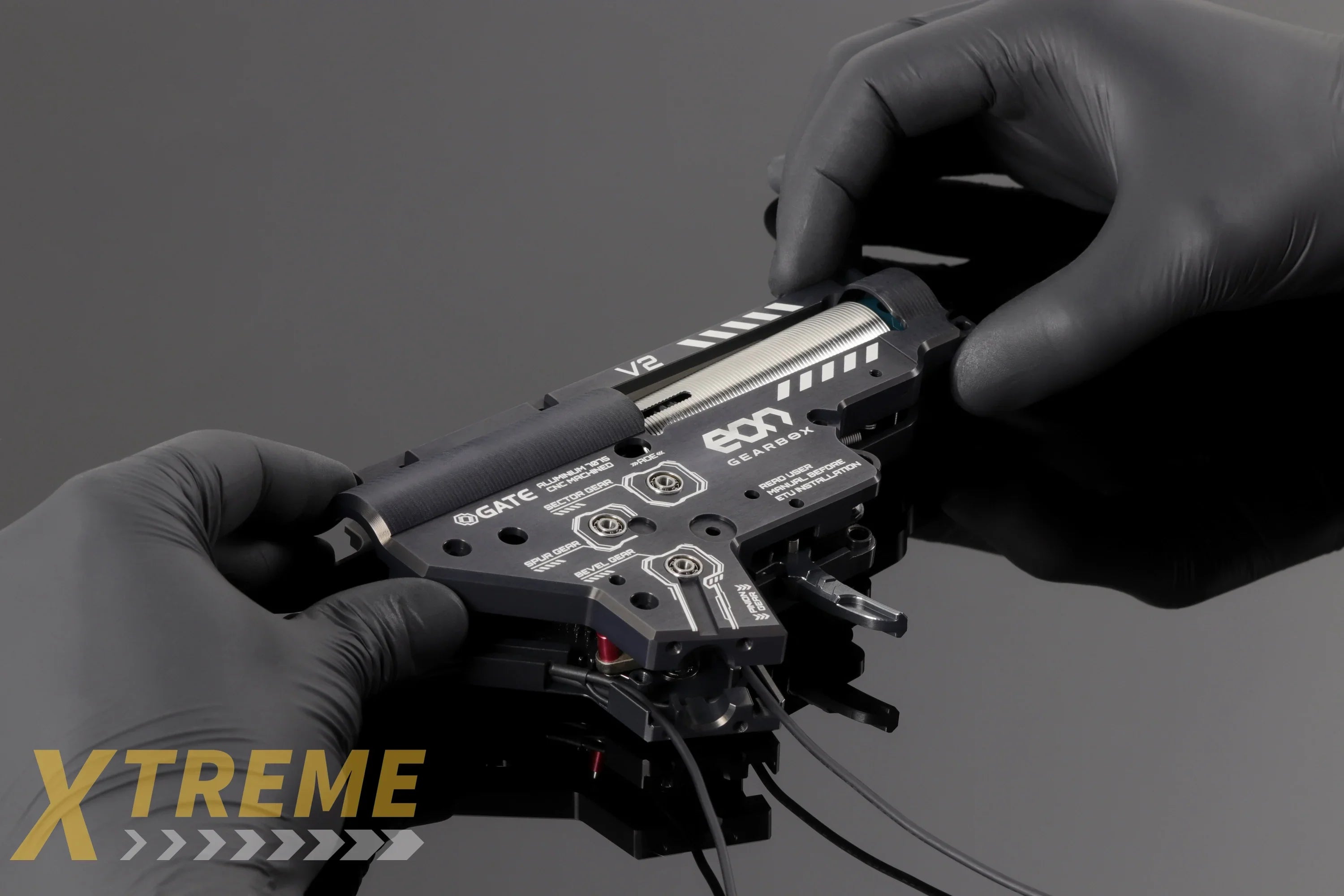 GATE Enterprise EON Complete V2 Gearbox with TITAN II Bluetooth - Short Stroke - 350 FPS / 1.2J [Rear Wired]