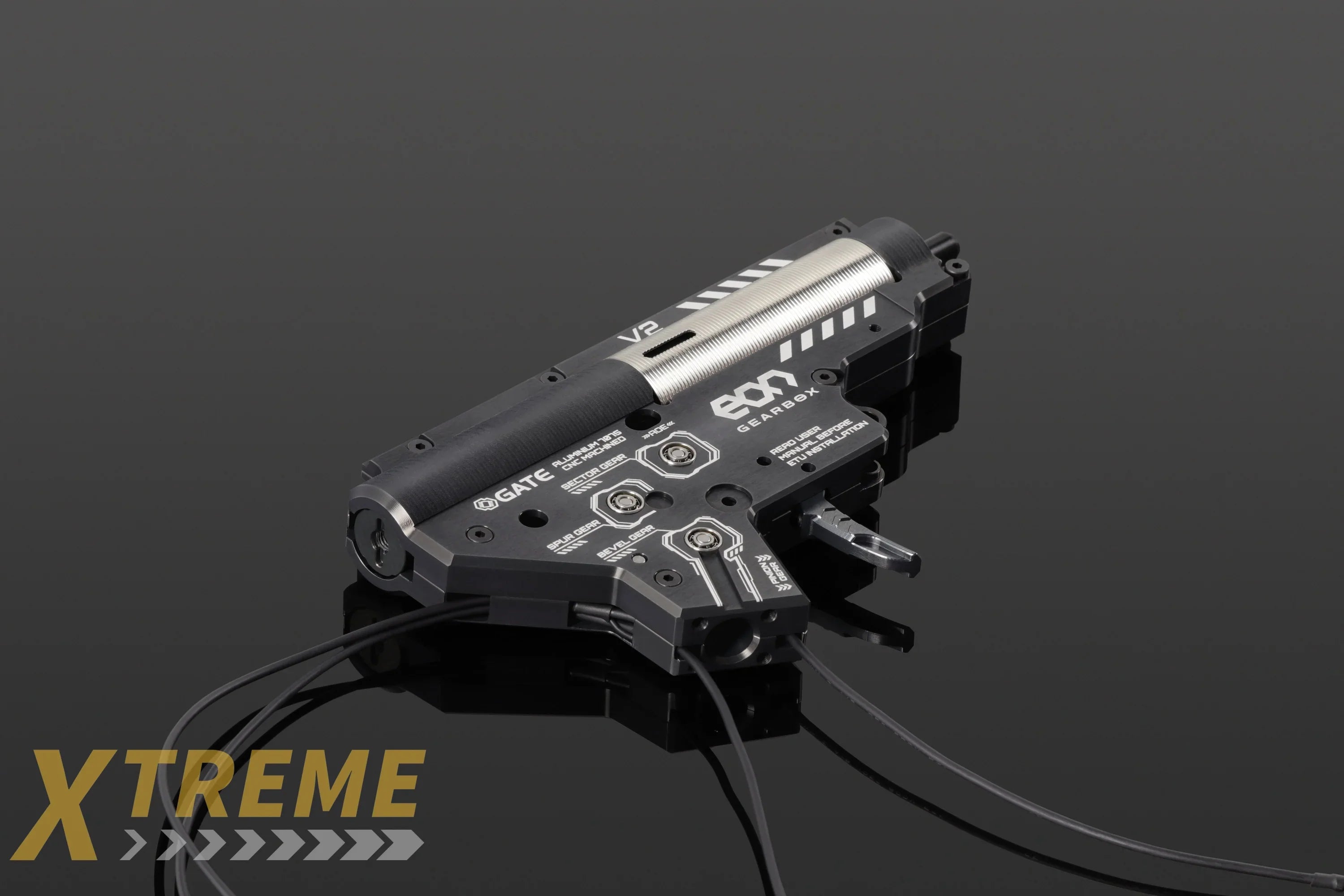 GATE Enterprise EON Complete V2 Gearbox with TITAN II Bluetooth - Short Stroke - 350 FPS / 1.2J [Rear Wired]
