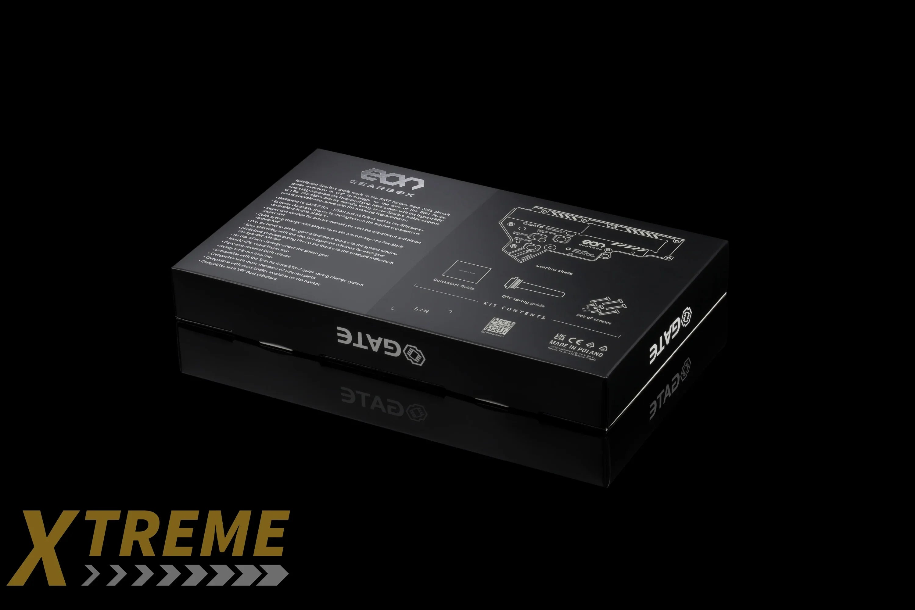 GATE Enterprise EON V2 Gearbox - Silver