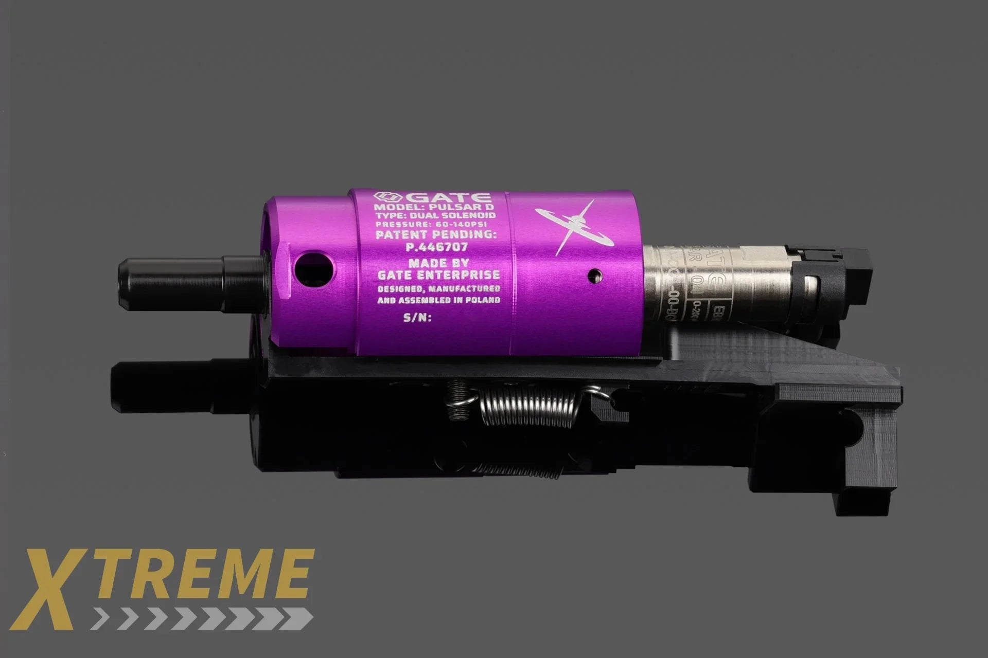 GATE Enterprise PULSAR D HPA Engine with TITAN II Bluetooth [Rear Wired]