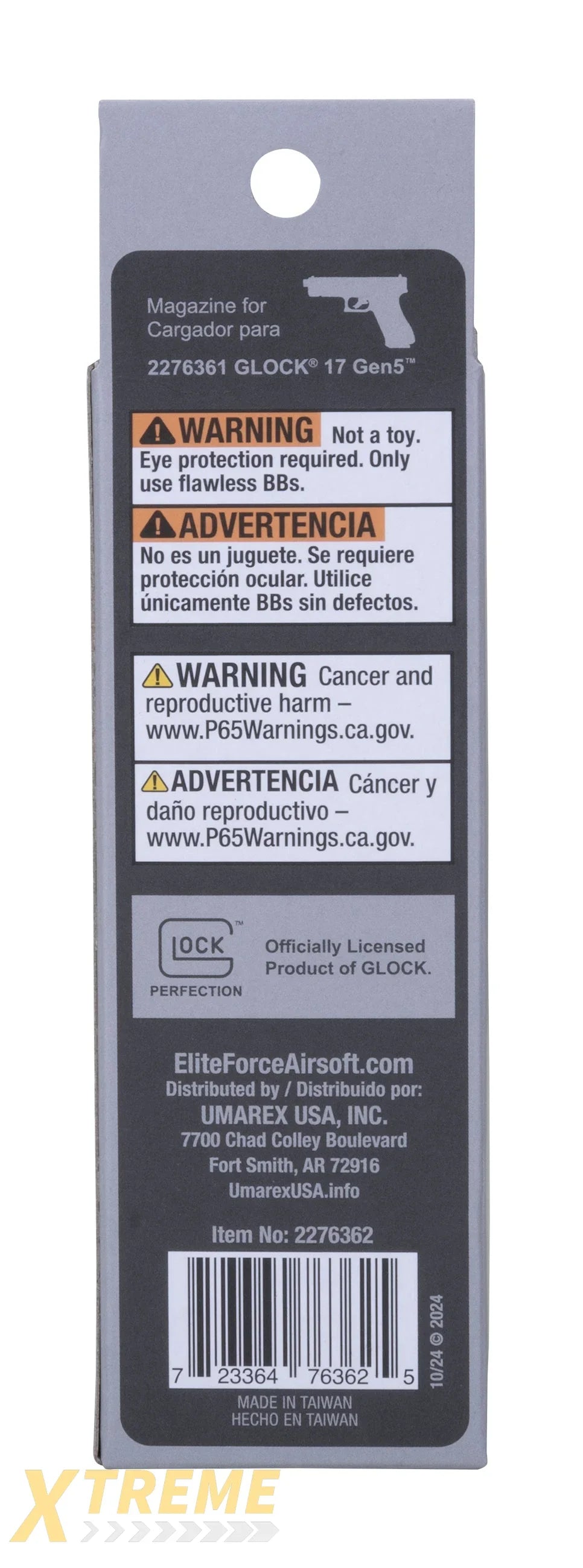 GLOCK 17 Gen5 FBB MOS CO2 Airsoft Magazine