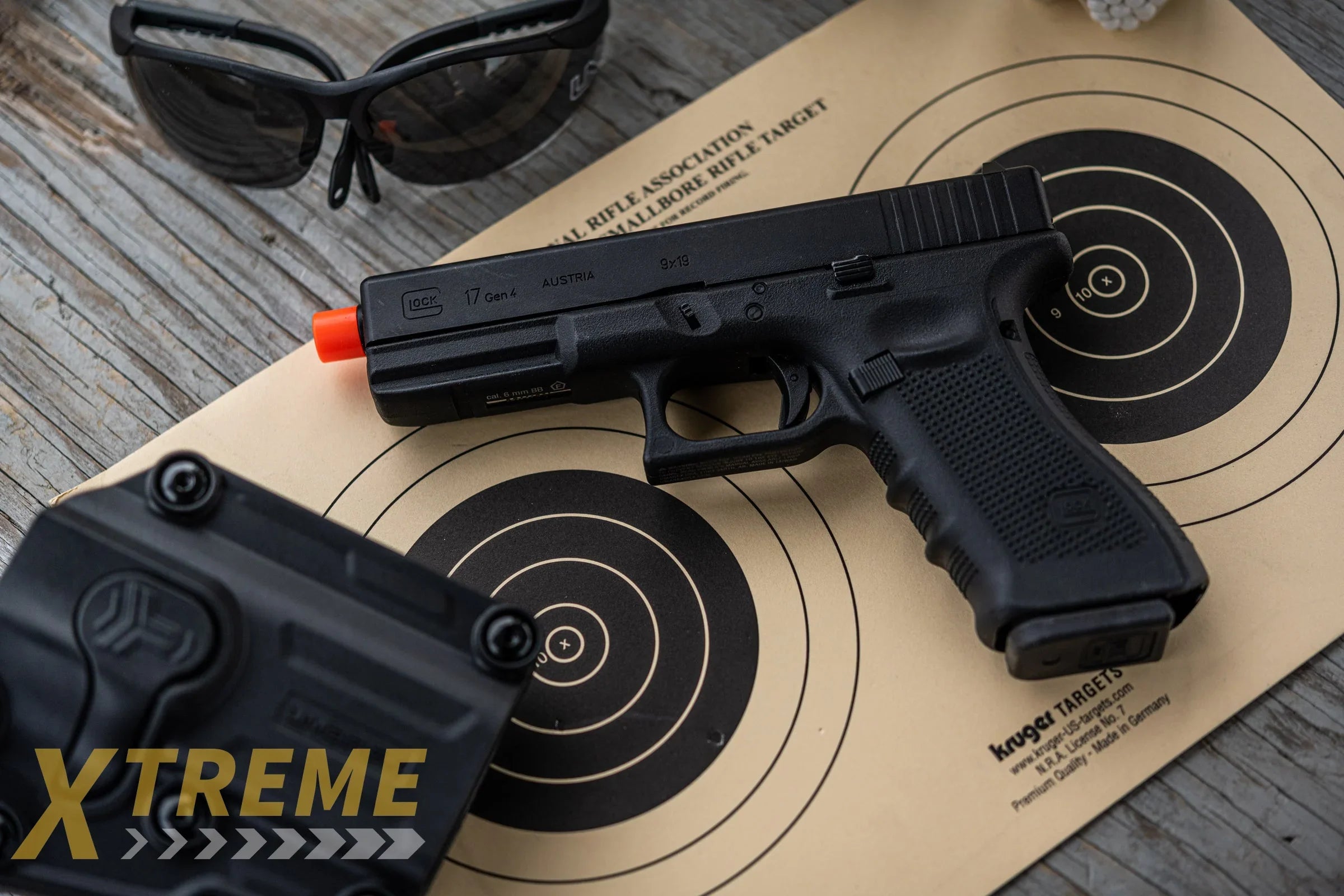 GLOCK G17 GEN 4 GBB 6MM BLACK