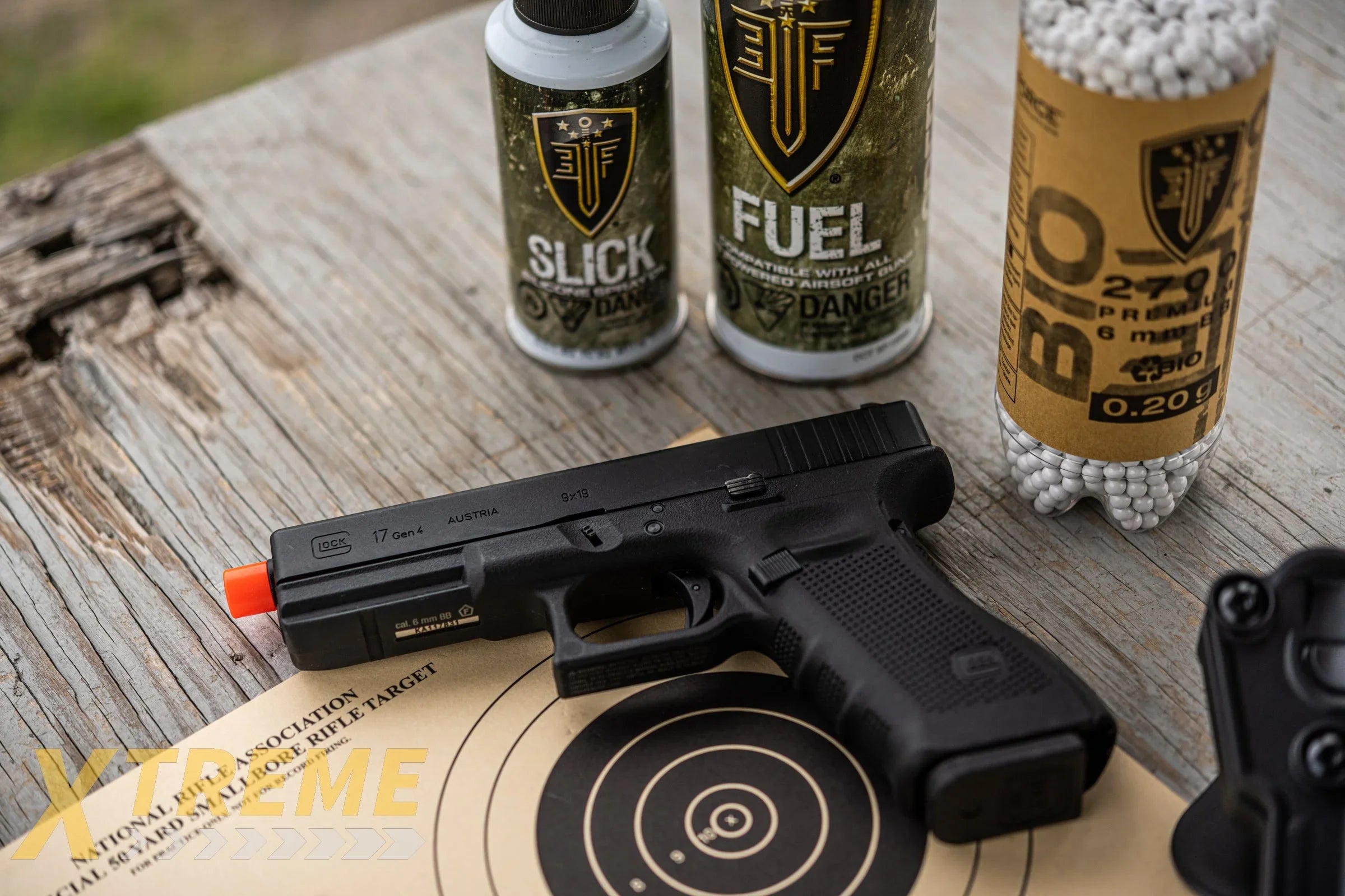 GLOCK G17 GEN 4 GBB 6MM BLACK