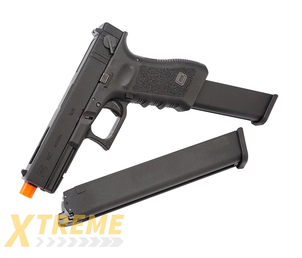 GLOCK G18C GEN 3 GBB- 6MM- BLACK