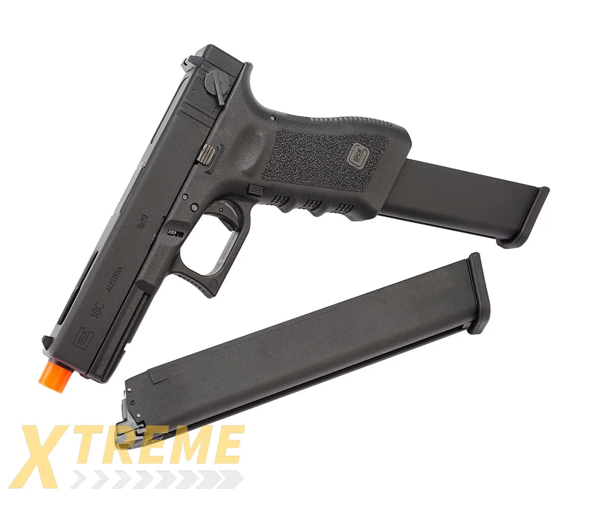 GLOCK G18C GEN 3 GBB- 6MM- BLACK