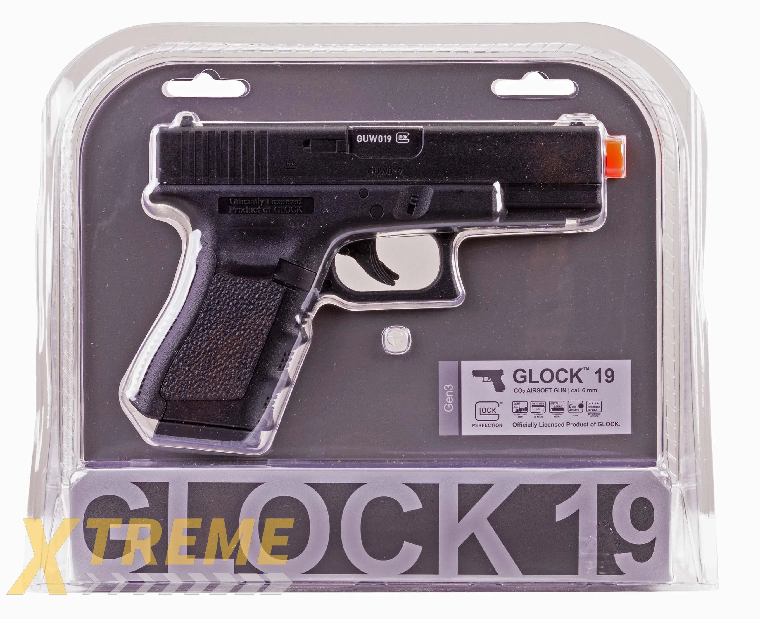 GLOCK G19 GEN 3 CO2 - 6MM - BLACK