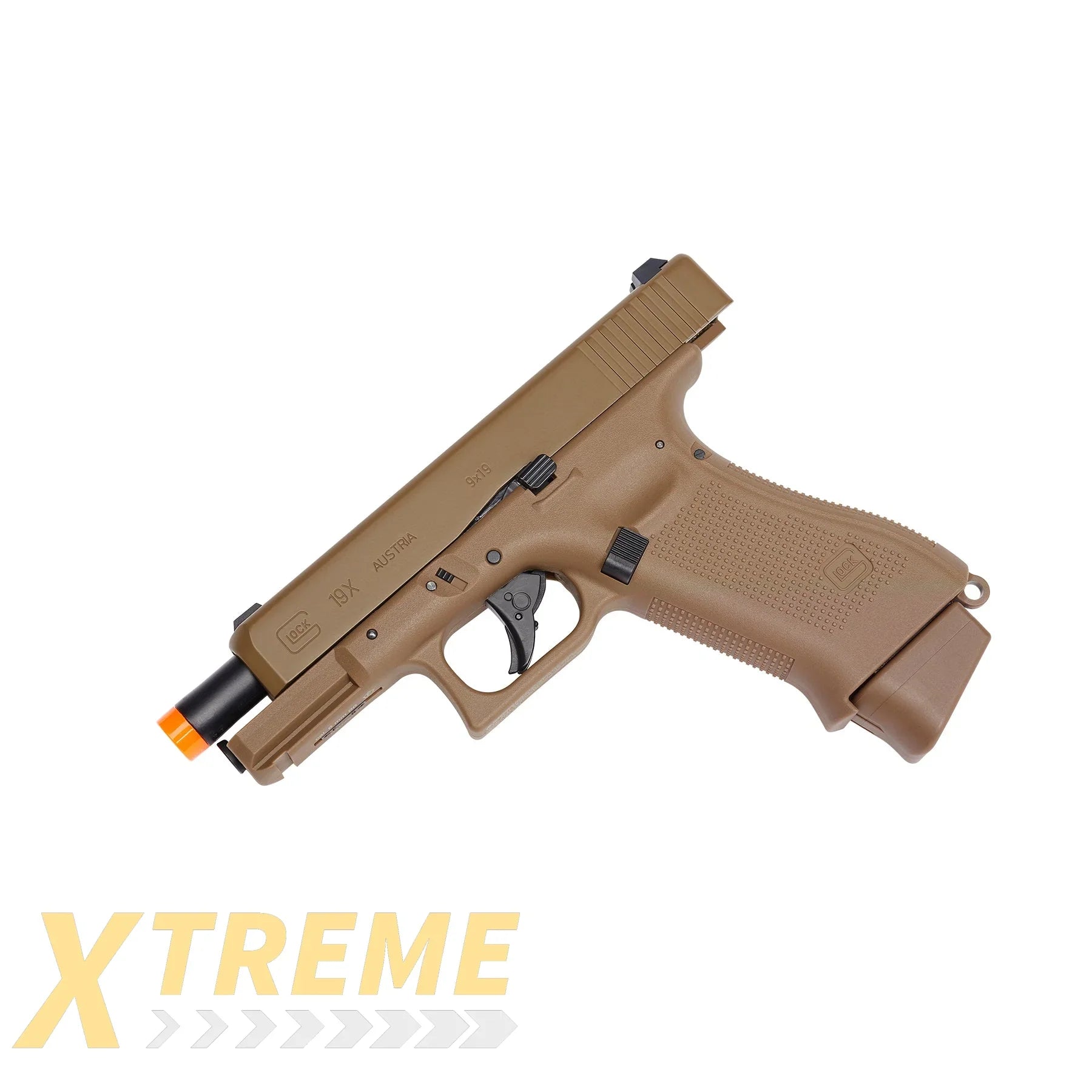 GLOCK G19X GEN CO2-6MM-COYOTE