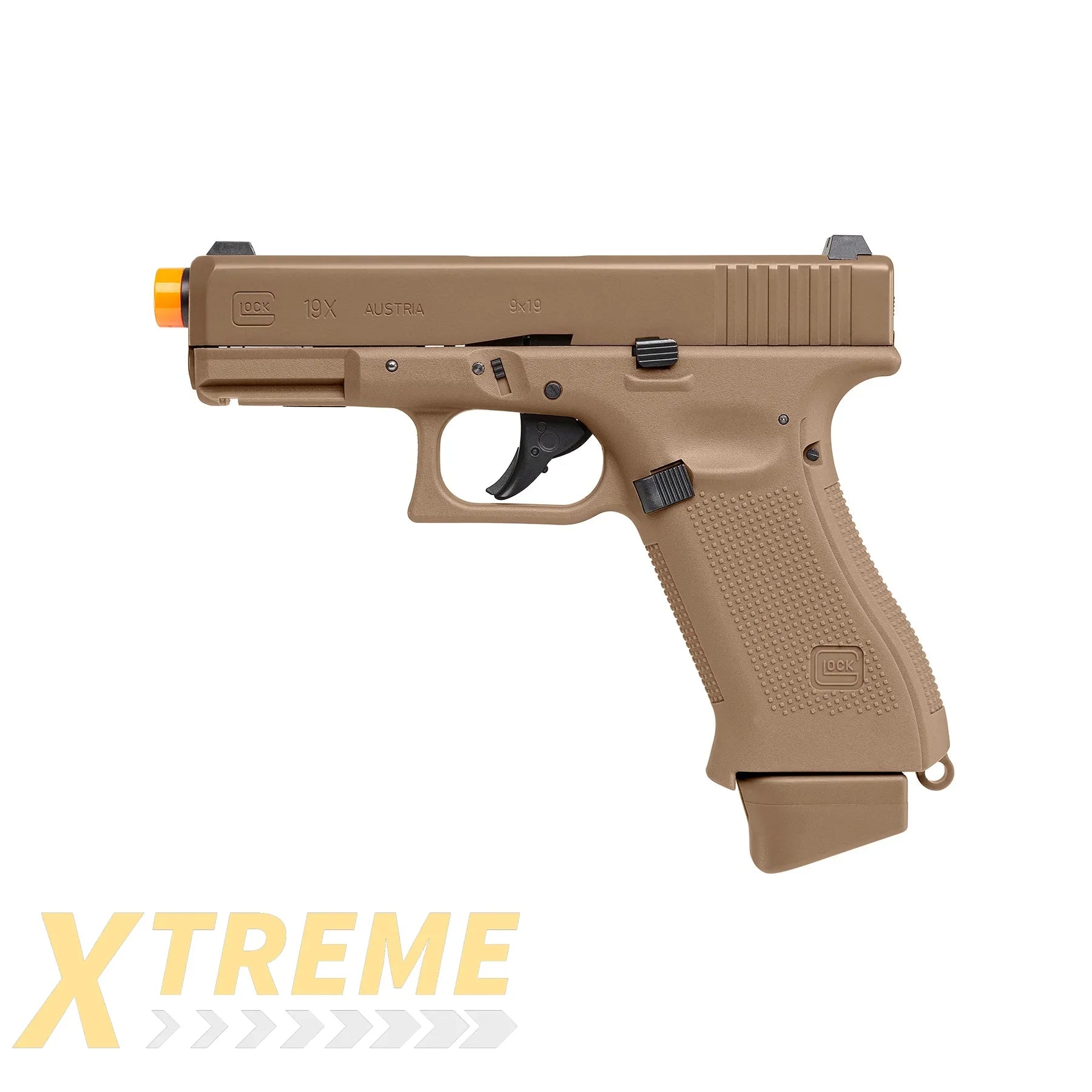 GLOCK G19X GEN CO2-6MM-COYOTE