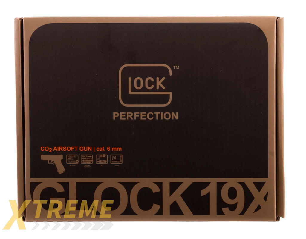 GLOCK G19X GEN CO2-6MM-COYOTE