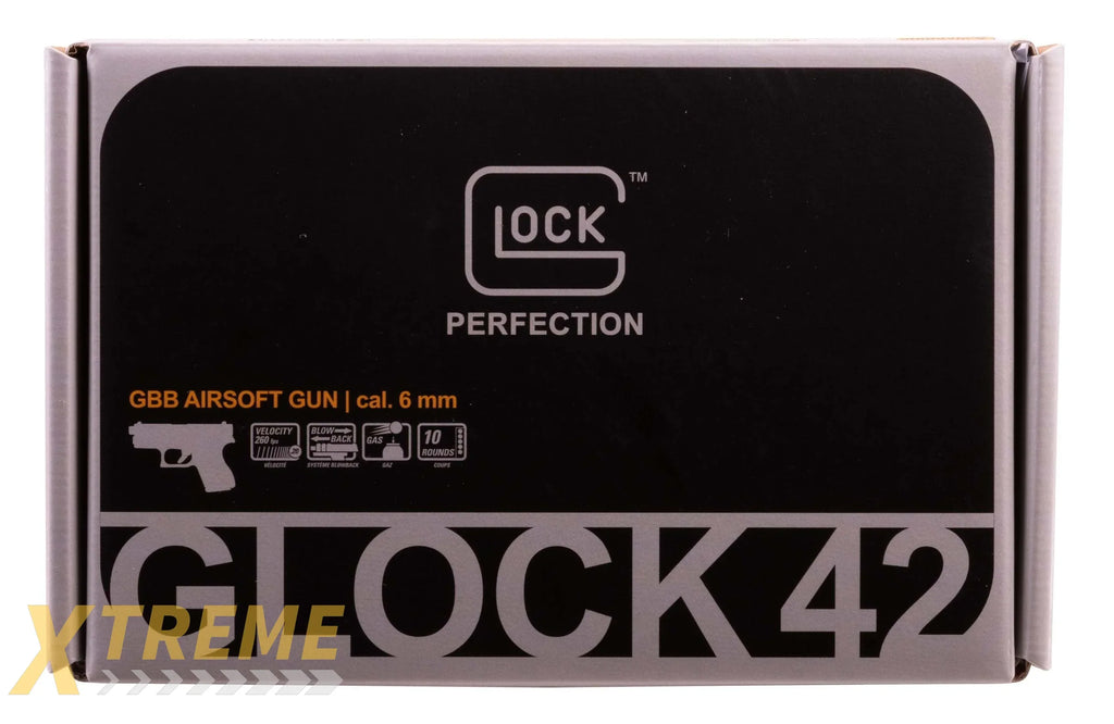 GLOCK G42 GBB-6MM-BLACK