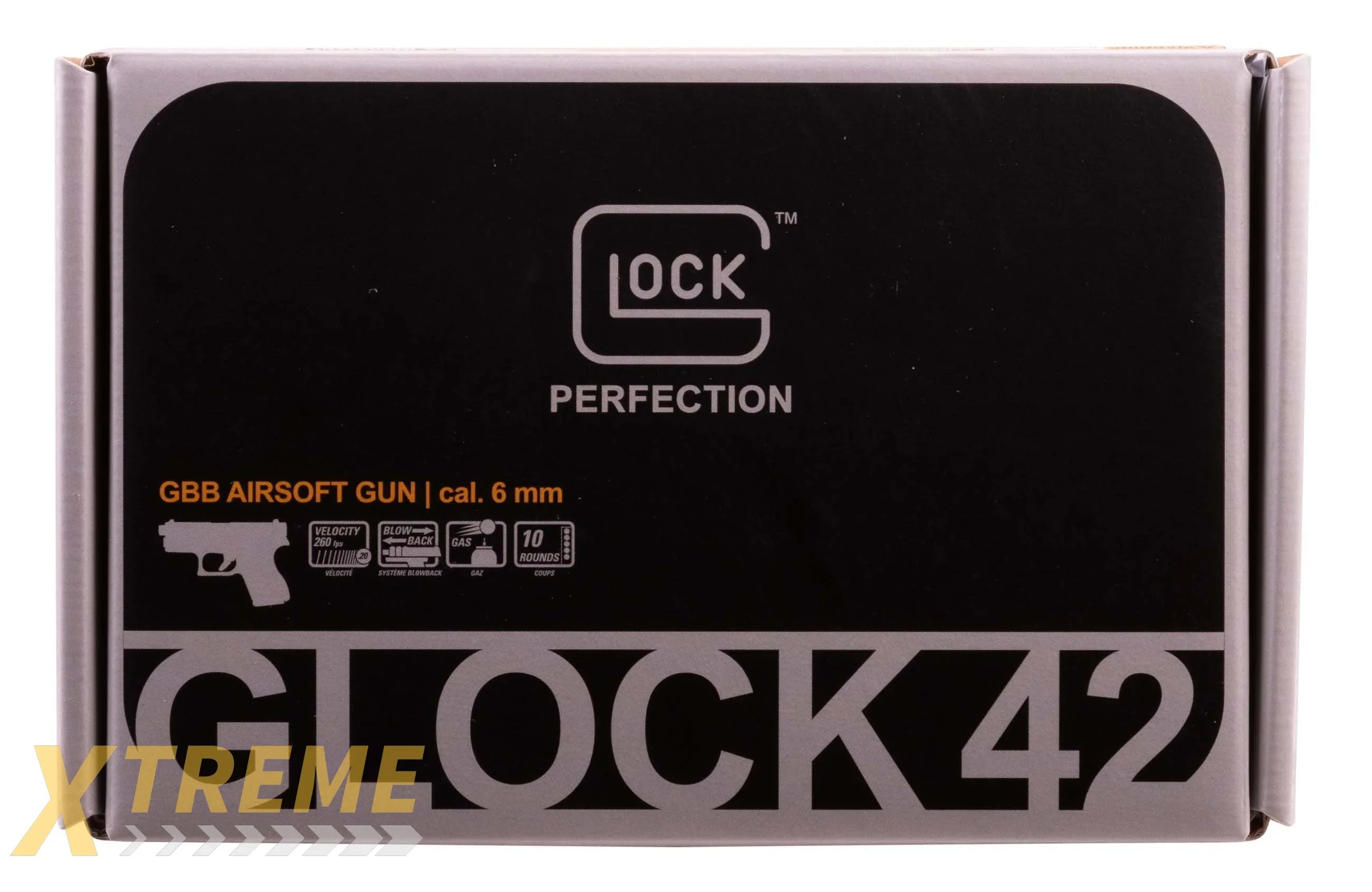 GLOCK G42 GBB-6MM-BLACK