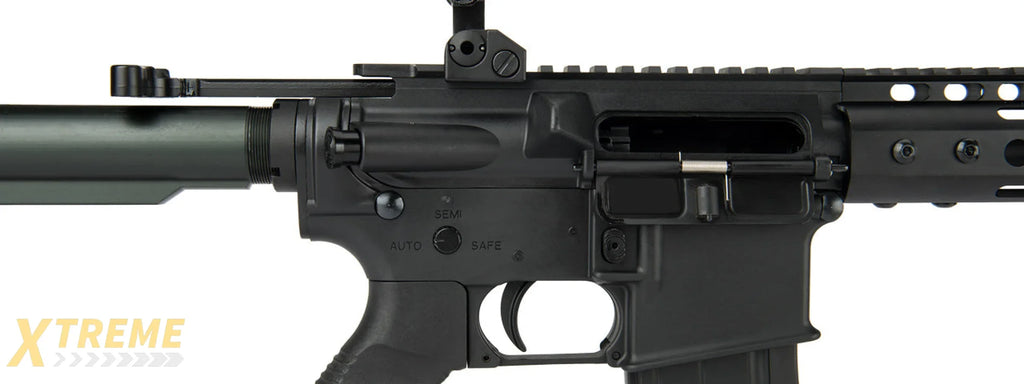 GOLDEN EAGLE MC6637 ELITE SERIES 7 KEYMOD CQB GBB AIRSOFT RIFLE (BLACK)