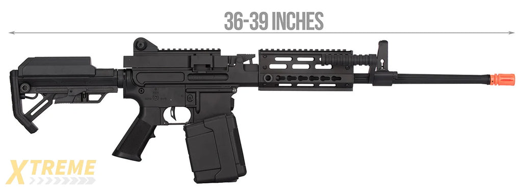 Golden Eagle MCR Light Machine Gun LMG Airsoft AEG Rifle